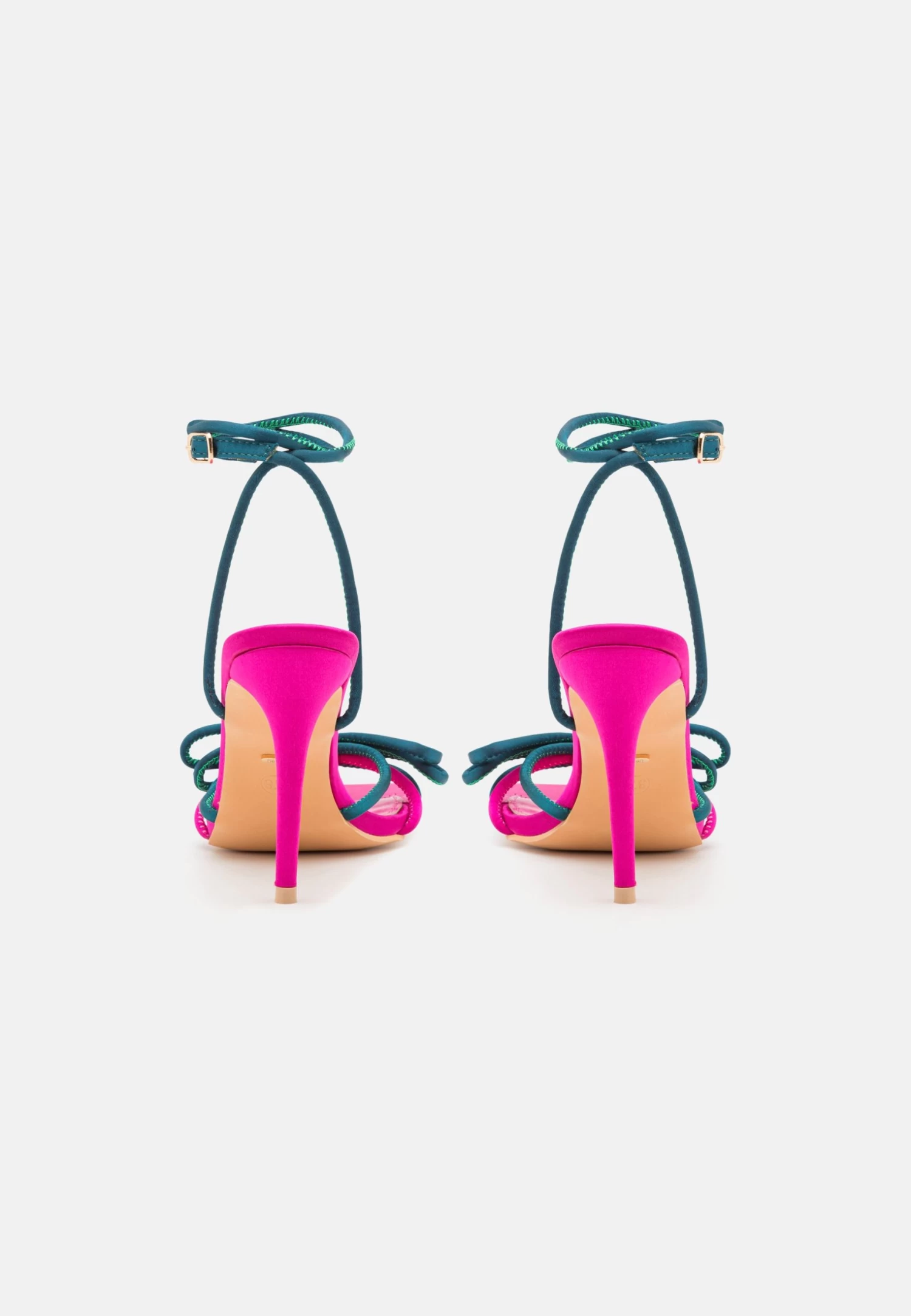 Sandalias De Tacón - Fushia 6 Sandalias De Tacón - Fushia - Imagen 4