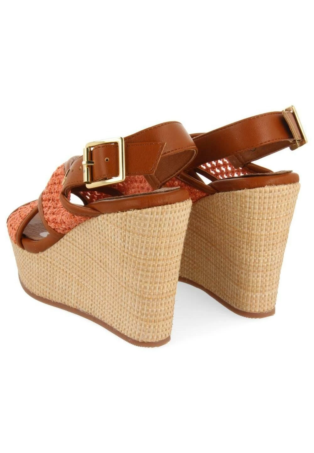 Gioseppo RejillaBus - Sandalias De Cuña - Coral 6 Gioseppo RejillaBus - Sandalias De Cuña - Coral - Imagen 4