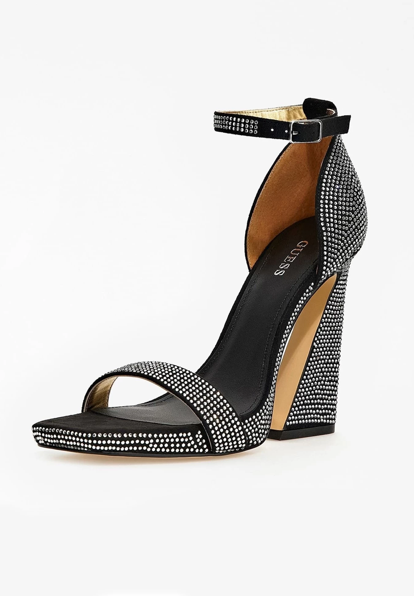Guess Morra Strass - Sandalias De Tacón - Schwarz 4 Guess Morra Strass - Sandalias De Tacón - Schwarz - Imagen 2