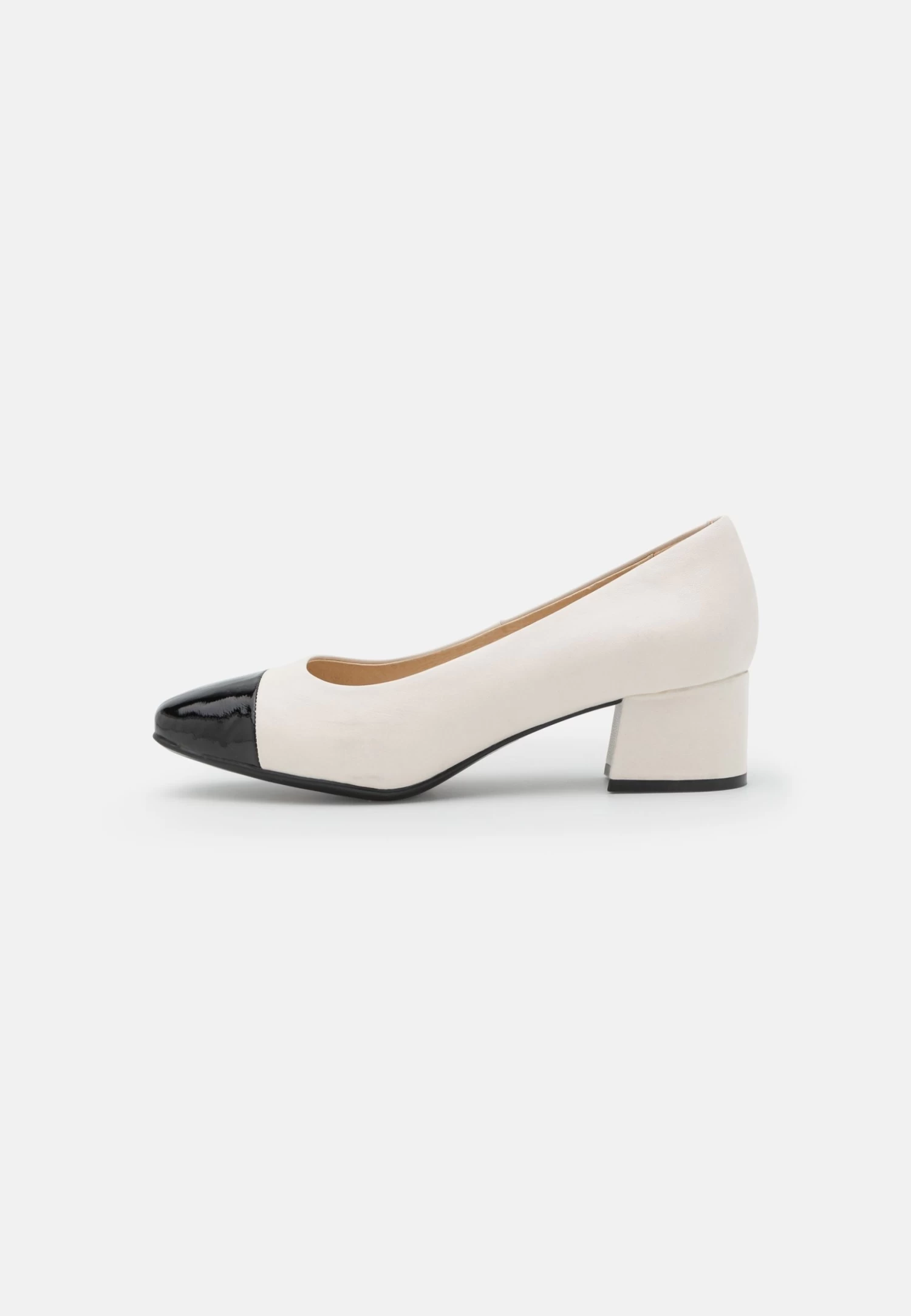 Caprice Tacones - Offwhite/Black 4 Caprice Tacones - Offwhite/Black - Imagen 2