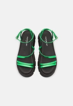 Pavement Clover - Sandalias Con Plataforma - Green Metallic 13 Pavement Clover - Sandalias Con Plataforma - Green Metallic -Zapato Tienda 657da92729ba4626bad03185b102cd1b