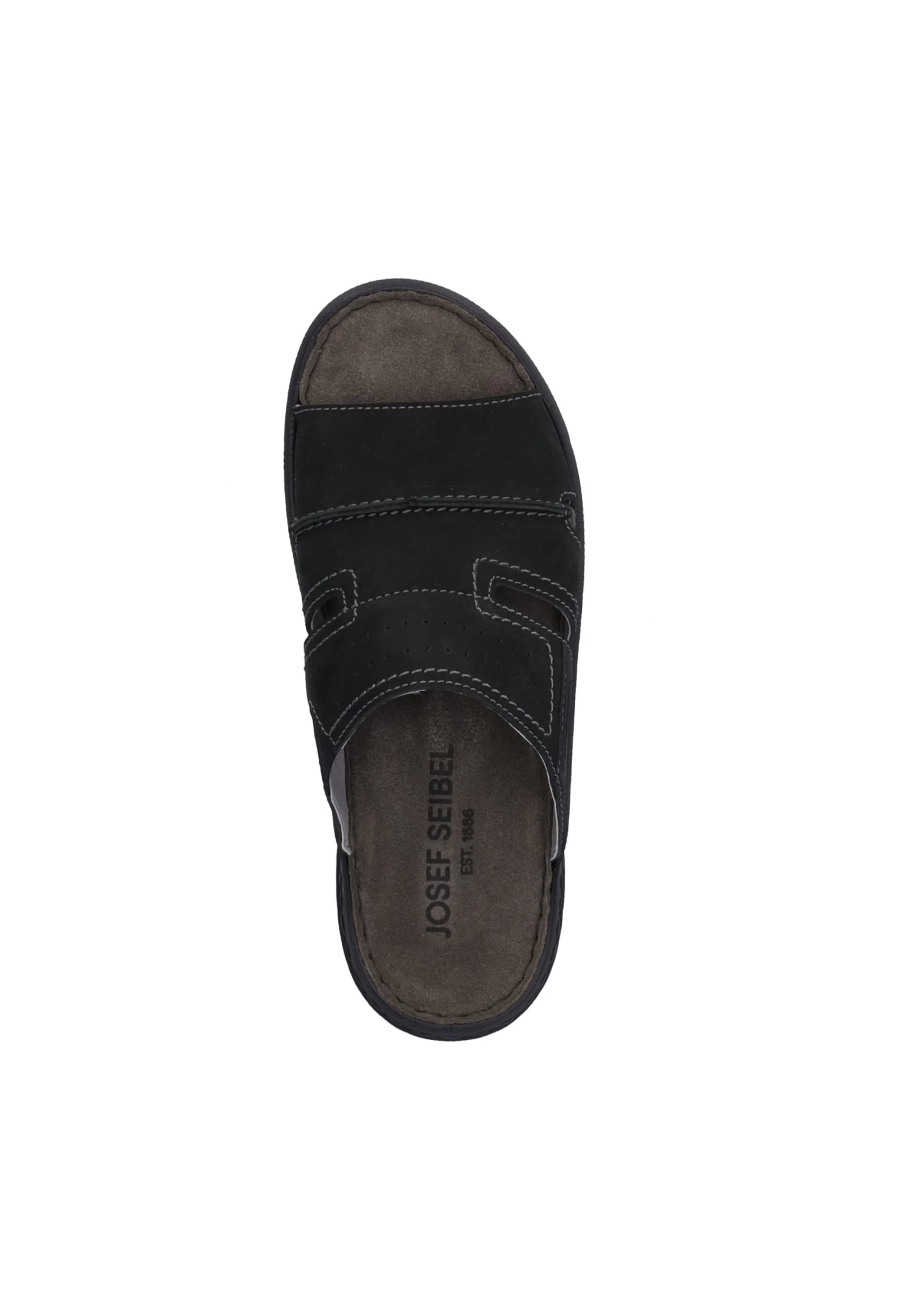 Josef Seibel Logan - Sandalias Planas - Schwarz 5 Josef Seibel Logan - Sandalias Planas - Schwarz - Imagen 3