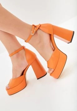 Sandalias Con Plataforma - Orange 13 Sandalias Con Plataforma - Orange -Zapato Tienda 6e772848f07f4512a3a8631cba5d976e