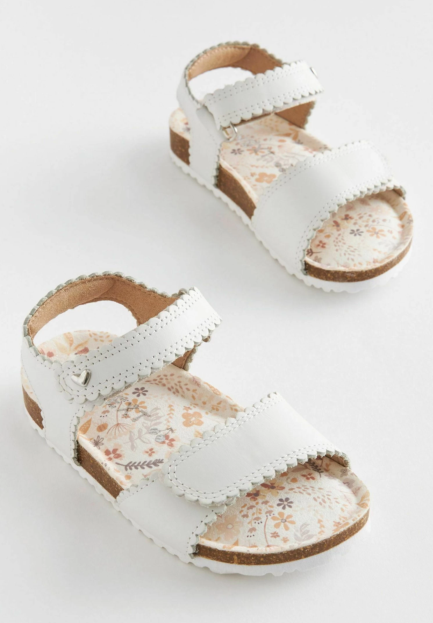Next Sandalias - White Leather 4 Next Sandalias - White Leather - Imagen 2