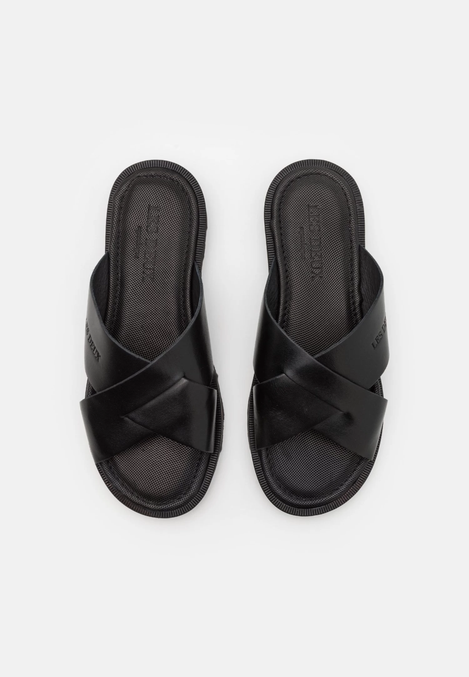 Les Deux Larry - Sandalias Planas - Black 6 Les Deux Larry - Sandalias Planas - Black - Imagen 4