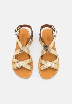 Zadig & Voltaire Cecilia Caprese Wrinkled Metal - Sandalias - Gold 13 Zadig & Voltaire Cecilia Caprese Wrinkled Metal - Sandalias - Gold -Zapato Tienda 76d358f29e1447c094a036b25908c096