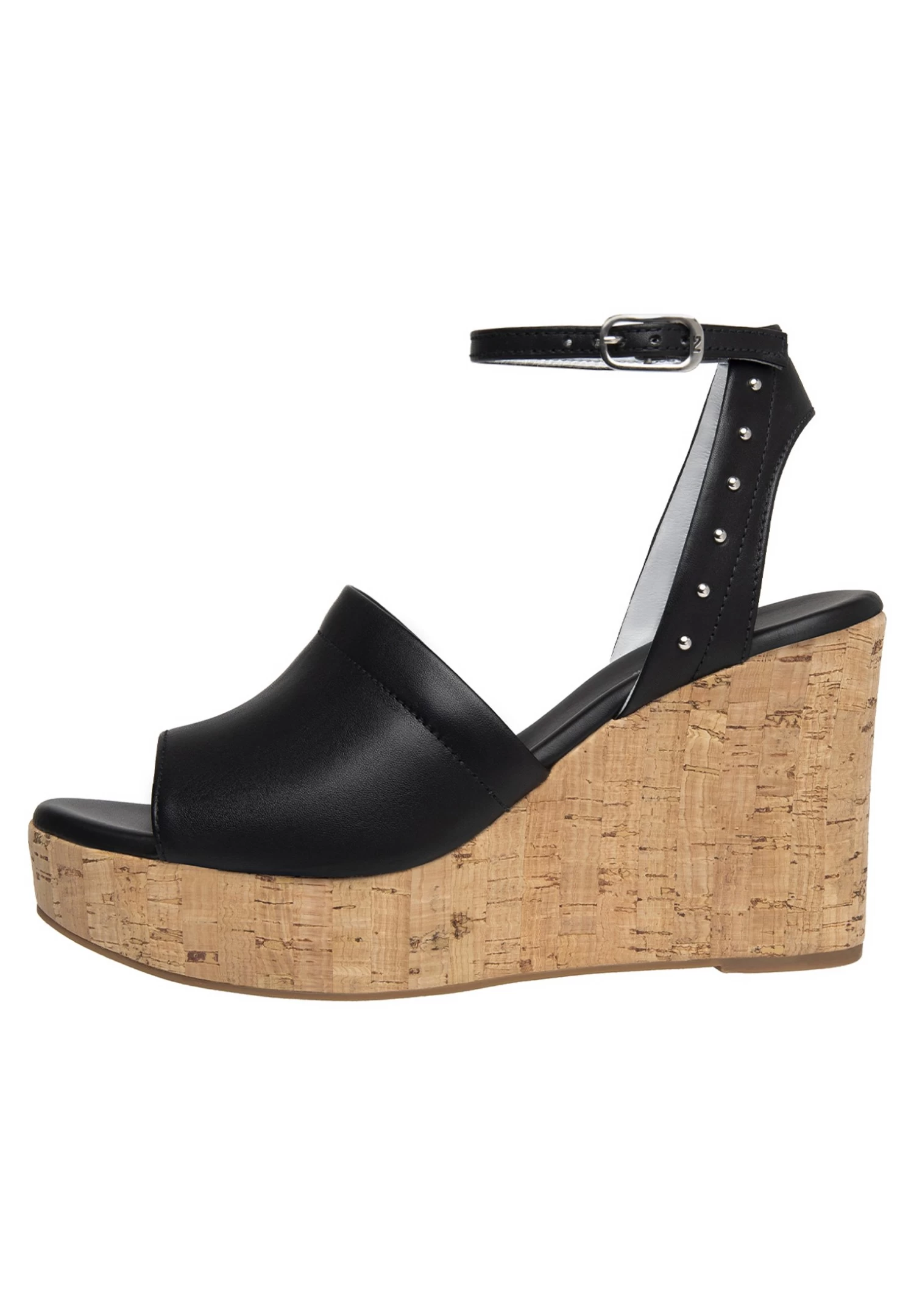 NeroGiardini Sandalias De Cuña - Nero 4 NeroGiardini Sandalias De Cuña - Nero - Imagen 2