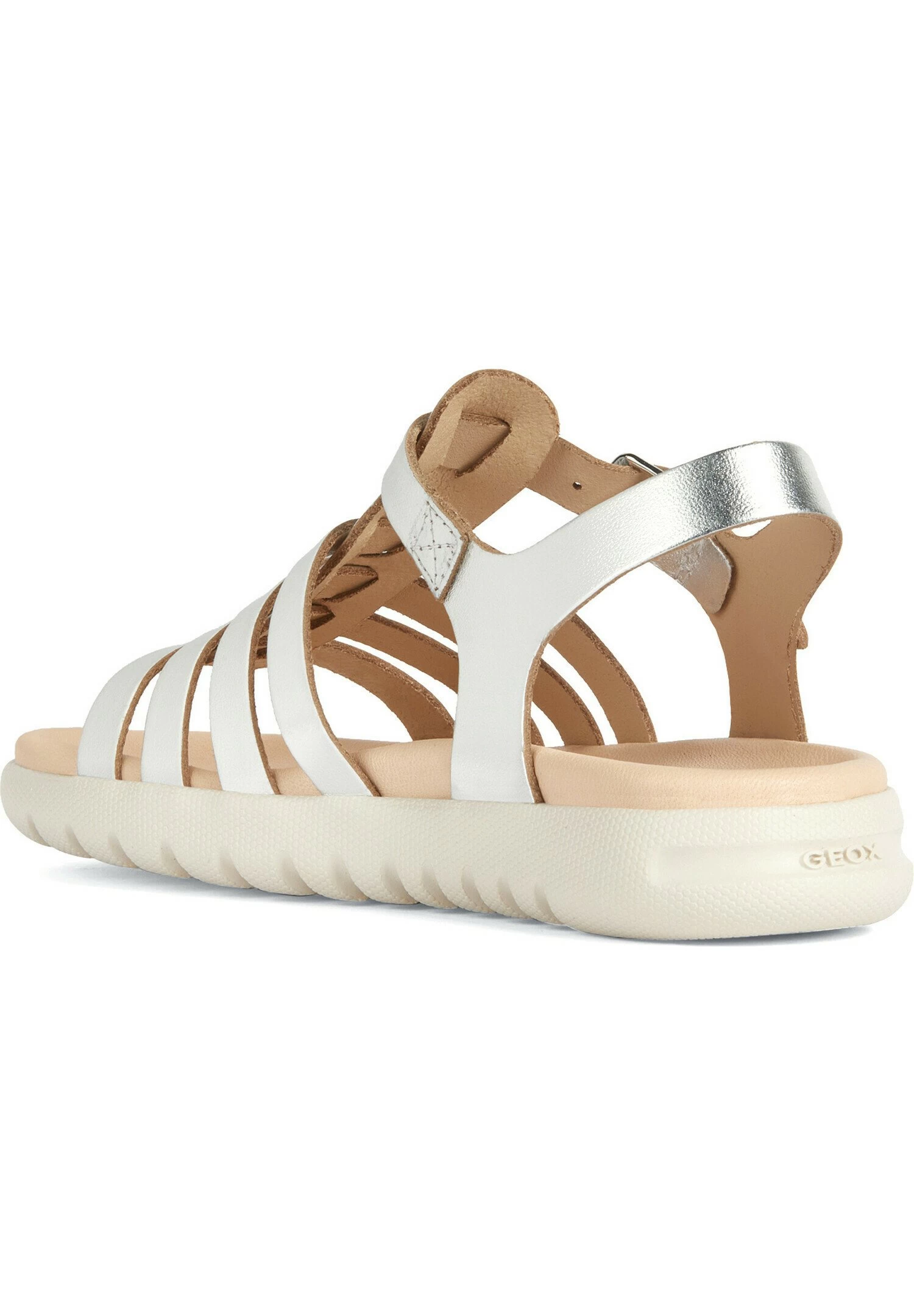 Geox Soleima Gir - Sandalias De Senderismo - Silver 6 Geox Soleima Gir - Sandalias De Senderismo - Silver - Imagen 4