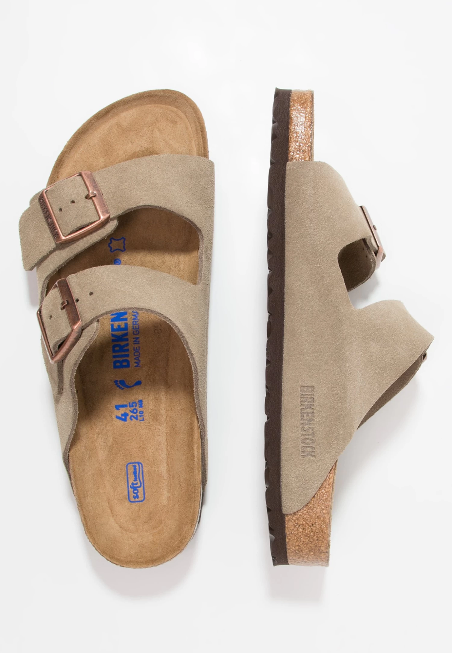 Birkenstock Arizona Soft Footbed Narrow Fit - Sandalias Planas - Taupe 7 Birkenstock Arizona Soft Footbed Narrow Fit - Sandalias Planas - Taupe - Imagen 5