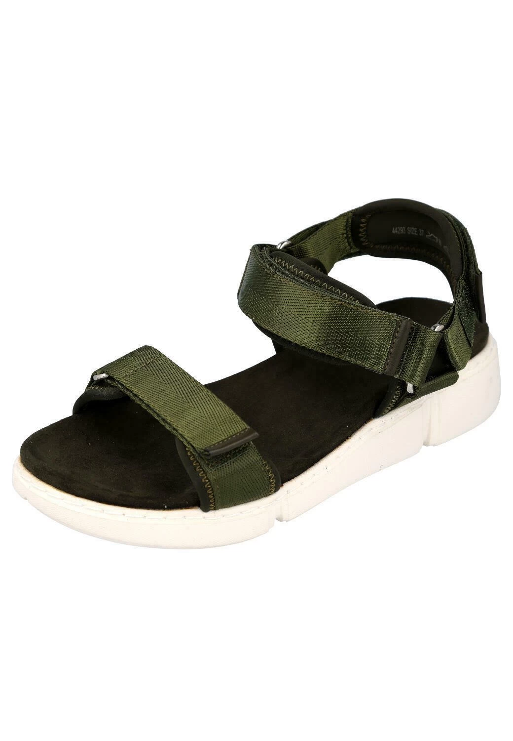 Xti Sandalias De Cuña - Kaki 4 Xti Sandalias De Cuña - Kaki - Imagen 2