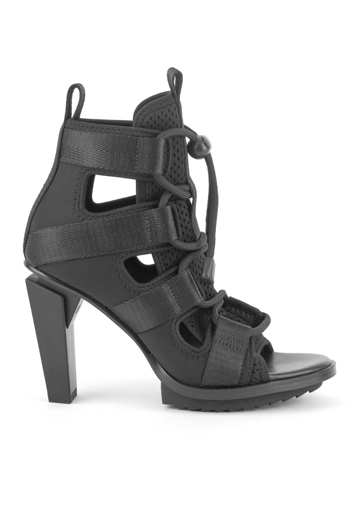 United Nude Lev Nomadic Hi - Peeptoes - Black 8 United Nude Lev Nomadic Hi - Peeptoes - Black - Imagen 6