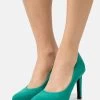 Marco Tozzi Tacones - Emerald Green 2 Marco Tozzi Tacones - Emerald Green -Zapato Tienda 909b92f65fc440ff85beb9aead217885