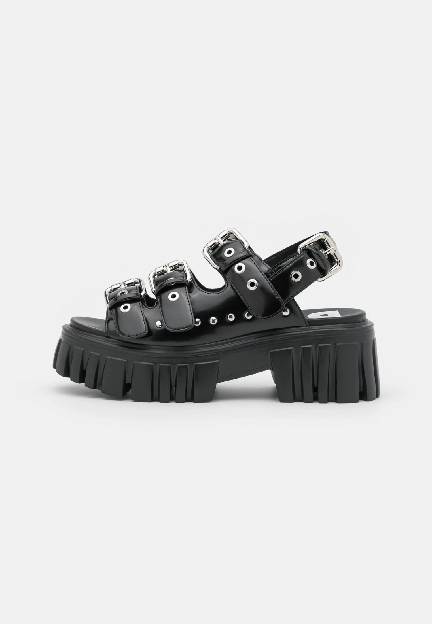 Buffalo Vegan Lion Hard - Sandalias Con Plataforma - Black 4 Buffalo Vegan Lion Hard - Sandalias Con Plataforma - Black - Imagen 2