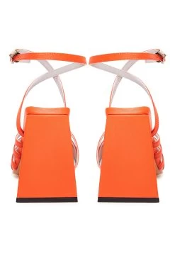 Sandalias De Tacón - Orange 21 Sandalias De Tacón - Orange -Zapato Tienda 999dbd0d87f3471a8525760aae75be75