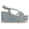 Alma En Pena Luro - Sandalias De Cuña - Azul 2 Alma En Pena Luro - Sandalias De Cuña - Azul -Zapato Tienda 9c71e422b4e044638670f64fac4baac5