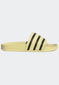 Adidas Originals Adilette Unisex - Chanclas De Baño - Almost Yellow/Core Black/Almost Yellow -Zapato Tienda 9cb66c81af284633a60e00ca91d63f69
