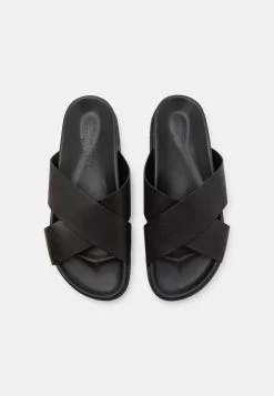 Hackett London Mikonos Cross - Sandalias Planas - Black 11 Hackett London Mikonos Cross - Sandalias Planas - Black -Zapato Tienda 9dc08f3c50f04d83ab78c58b06bda154
