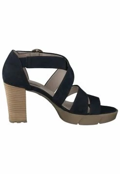 Paul Green Sandalias De Tacón - Softnubuk Blau -Zapato Tienda a3862276cc034ec59cb126ad76dd2553