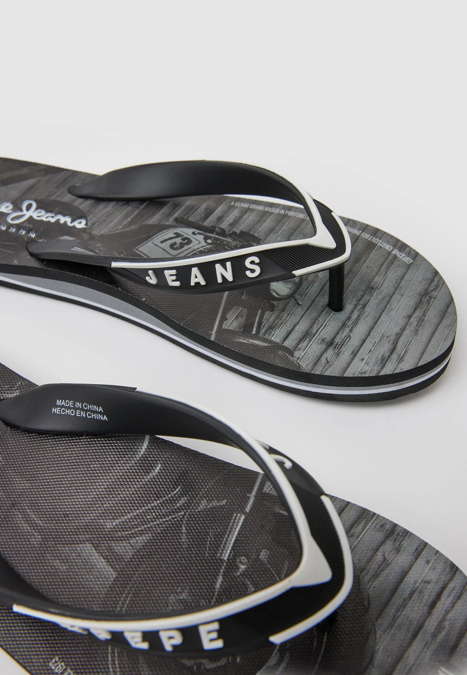 Pepe Jeans Motorbike - Chanclas De Baño - Black 8 Pepe Jeans Motorbike - Chanclas De Baño - Black - Imagen 6