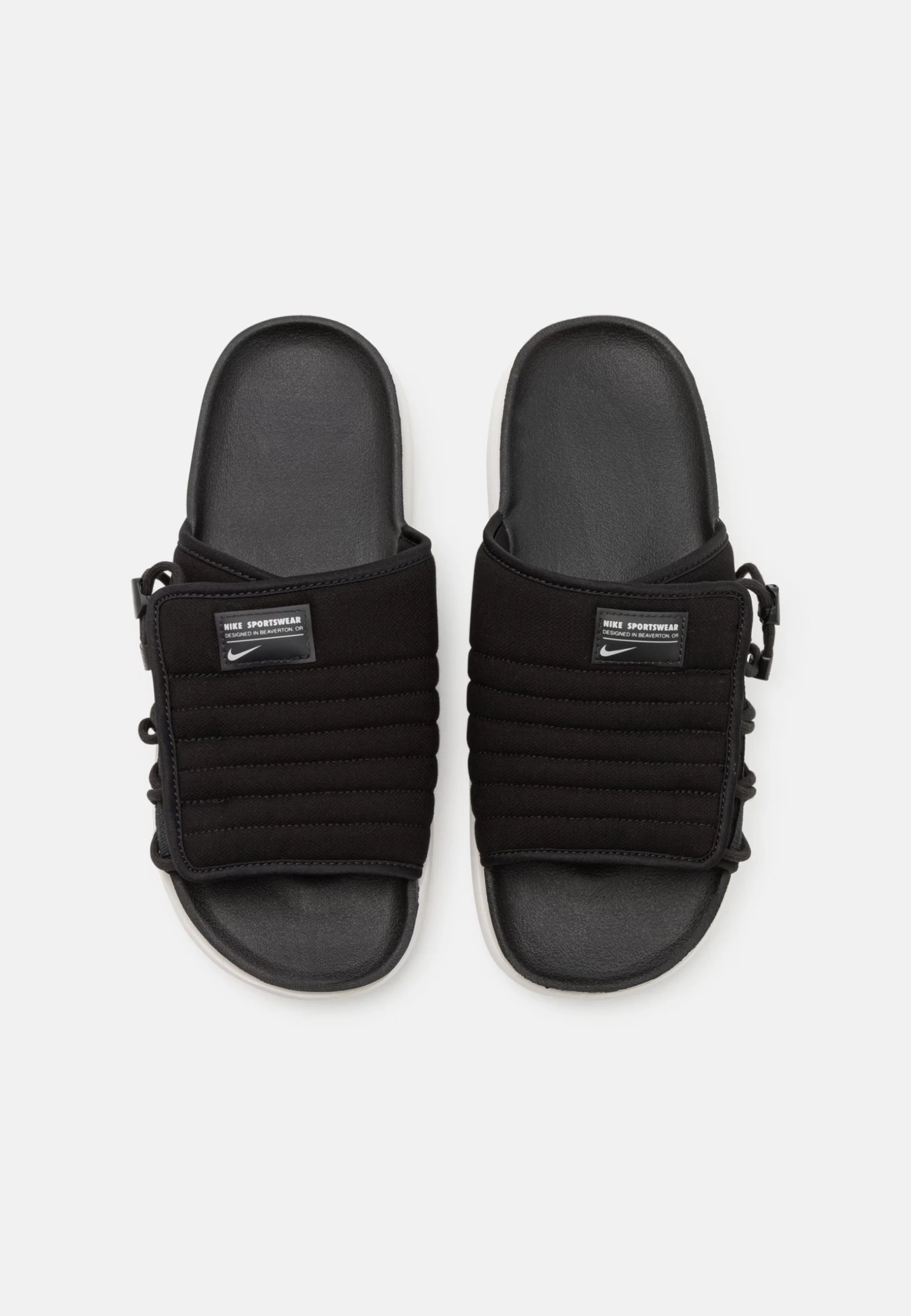 Nike Sportswear Asuna 2 Slide - Sandalias Planas - Black/Sail 6 Nike Sportswear Asuna 2 Slide - Sandalias Planas - Black/Sail - Imagen 4