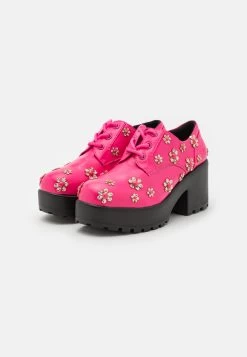 KOI FOOTWEAR A Stolen Bloom Flower Shoes - Zapatos De Salón Con Cordones - Pink 10 KOI FOOTWEAR A Stolen Bloom Flower Shoes - Zapatos De Salón Con Cordones - Pink -Zapato Tienda a63a2477b399453ba7f9afa8b42796cd