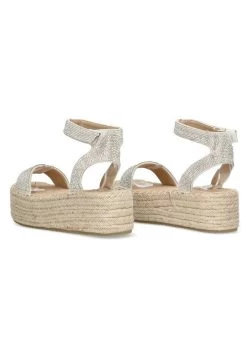 Turquoise - Sandalias Con Plataforma - Silver -Zapato Tienda a6e761fb177047f8bc77dcb96fa28a2c