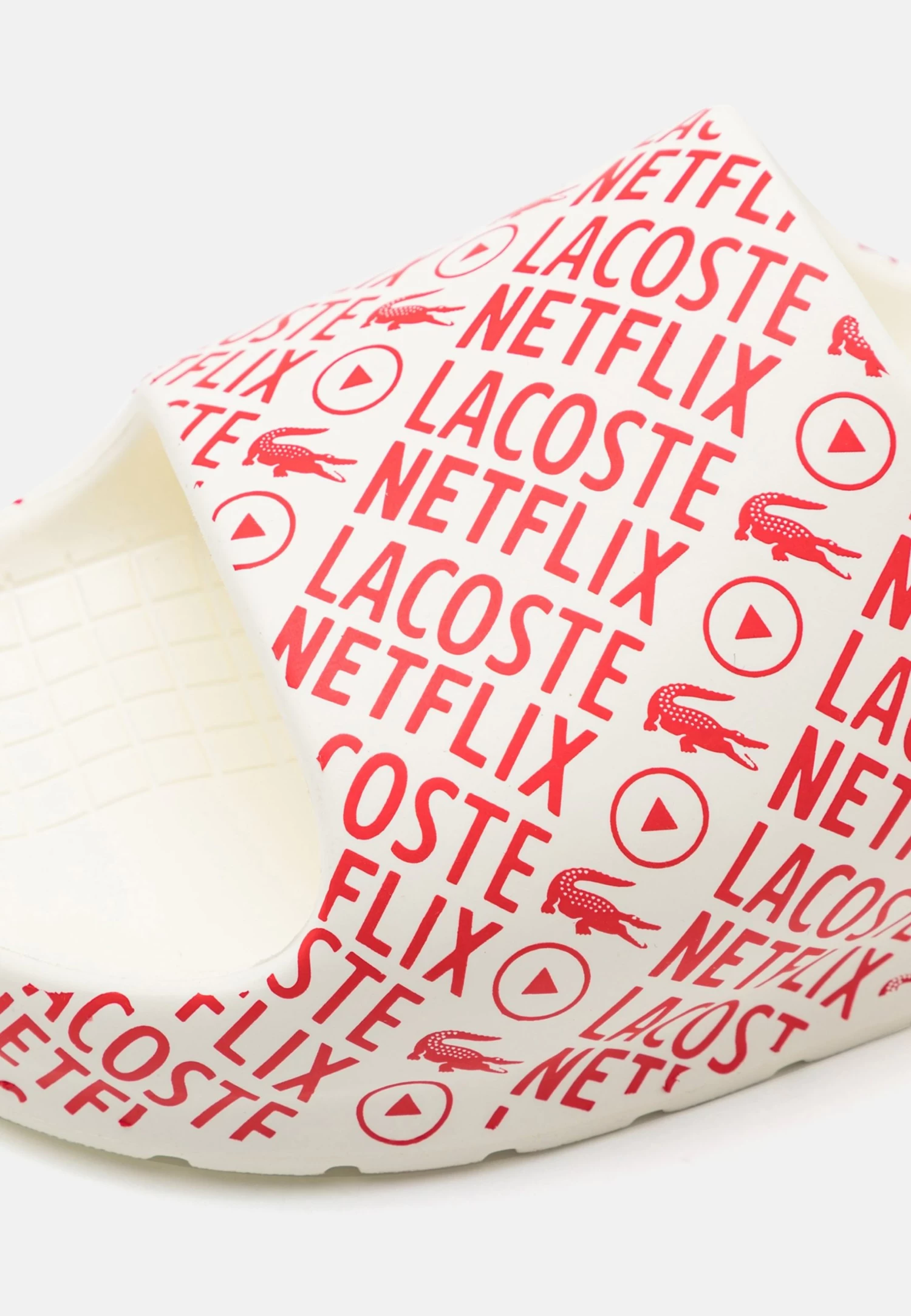 Lacoste Chanclas De Baño - White/Red 8 Lacoste Chanclas De Baño - White/Red - Imagen 6