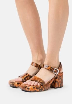 Miista Beverly - Sandalias De Tacón - Orange