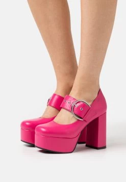 Lamoda Forget Me Platform - Zapatos Altos - Fuchsia