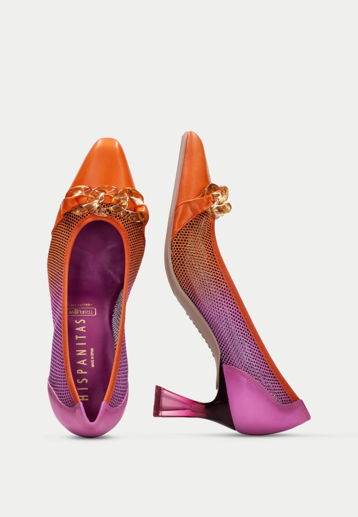Hispanitas Dalia Bhv - Tacones - Orange Pink 5 Hispanitas Dalia Bhv - Tacones - Orange Pink - Imagen 3