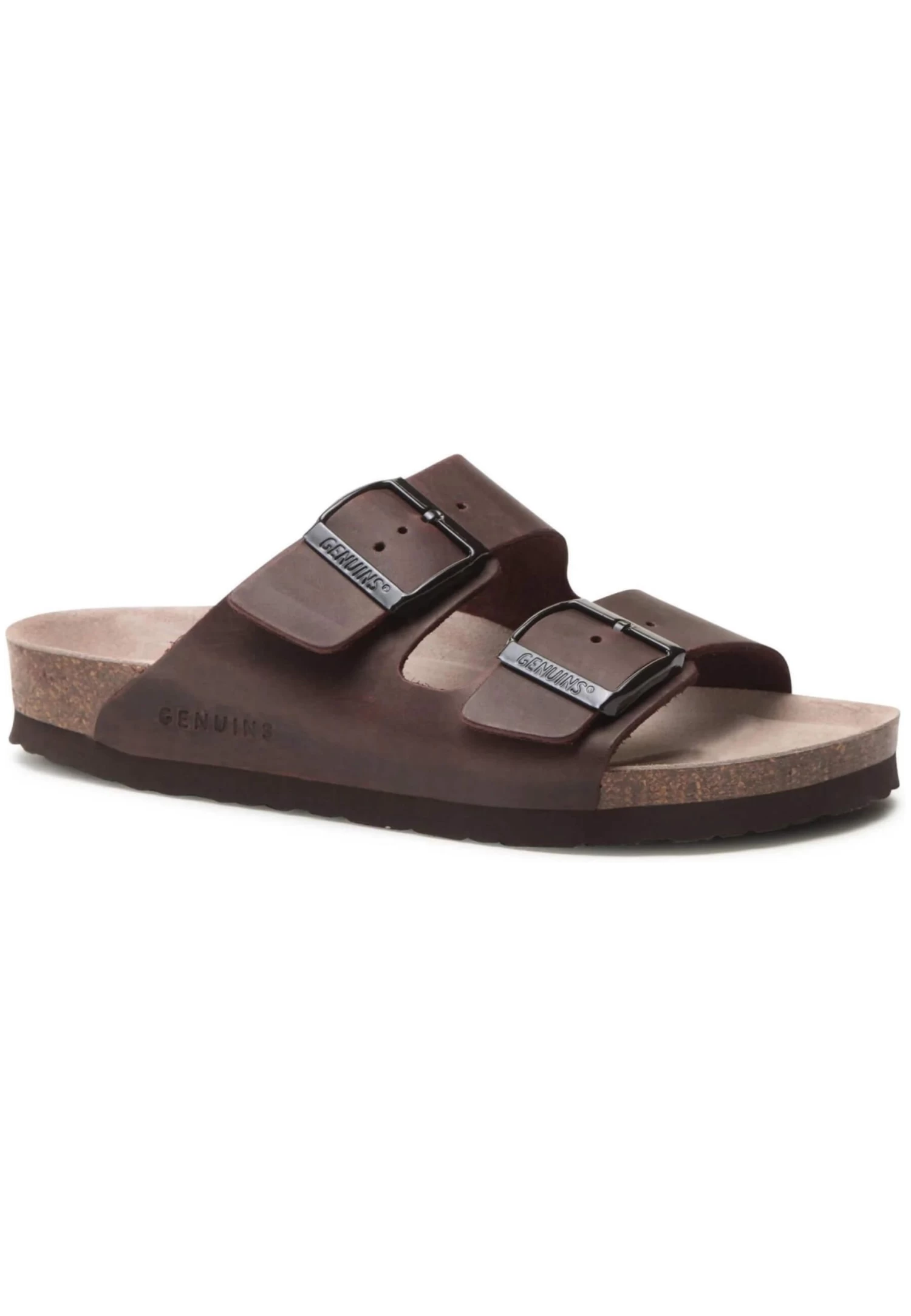 Genuins Sandalias Planas - Marrón 4 Genuins Sandalias Planas - Marrón - Imagen 2