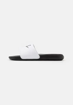 Nike Sportswear Victori One Slide - Sandalias Planas - Black/White