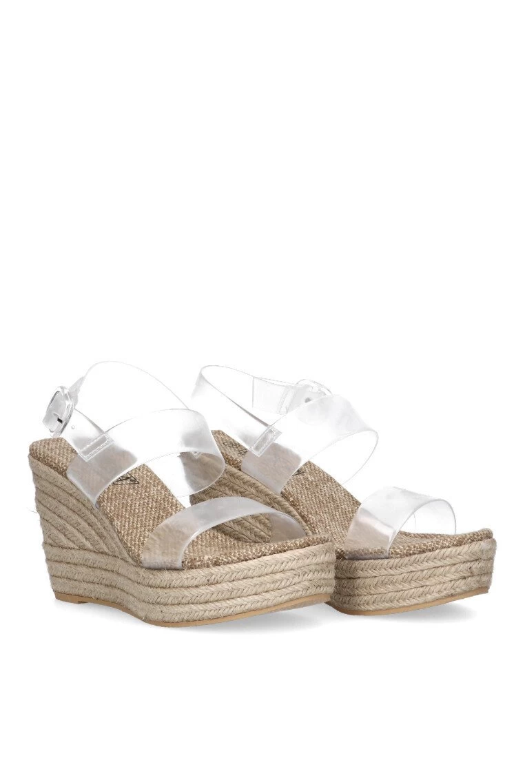 Melide - Sandalias De Cuña - Beige 4 Melide - Sandalias De Cuña - Beige - Imagen 2