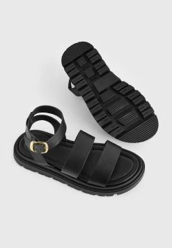 Next Forever Comfort Chunky With Ankle Strap Standard - Sandalias Con Plataforma - Black 9 Next Forever Comfort Chunky With Ankle Strap Standard - Sandalias Con Plataforma - Black -Zapato Tienda b568239c485a41cc948b857c636dbd68