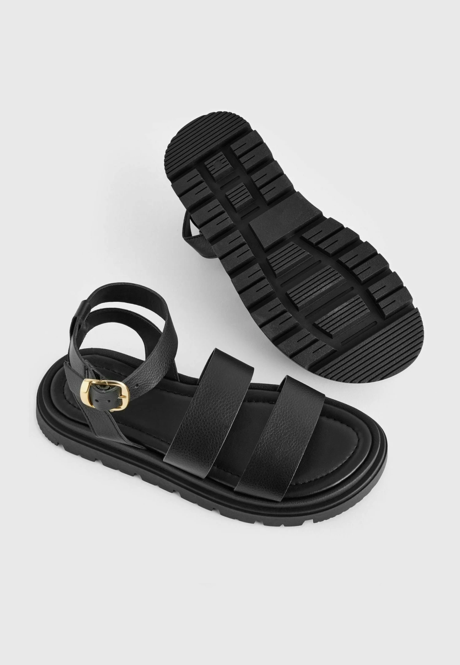 Next Forever Comfort Chunky With Ankle Strap Standard - Sandalias Con Plataforma - Black 5 Next Forever Comfort Chunky With Ankle Strap Standard - Sandalias Con Plataforma - Black - Imagen 3