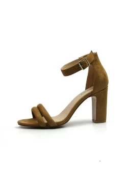 Block Heel Chelsie - Sandalias De Tacón - Camel