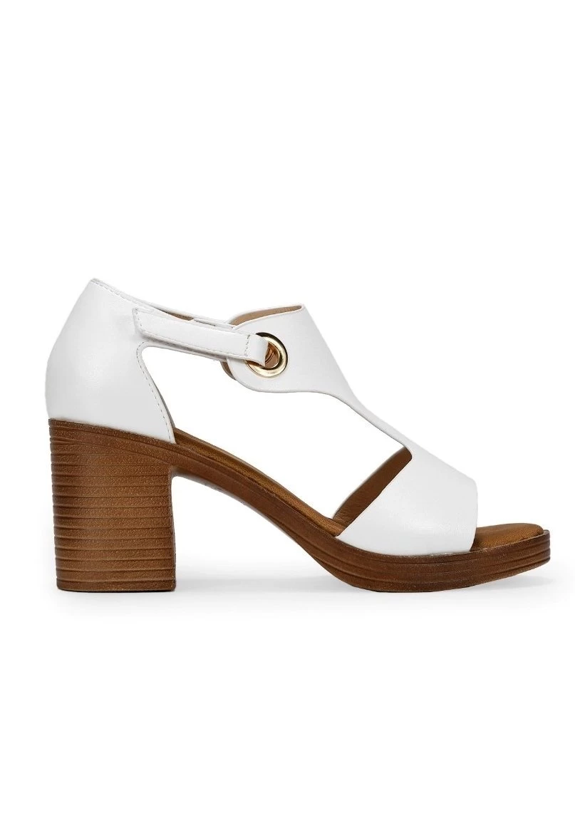 Sandalias De Tacón - Blanco 3 Sandalias De Tacón - Blanco