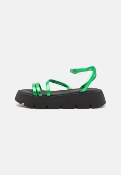 Pavement Clover - Sandalias Con Plataforma - Green Metallic 9 Pavement Clover - Sandalias Con Plataforma - Green Metallic -Zapato Tienda c6a68d1703554b3b9b6942f86d036503