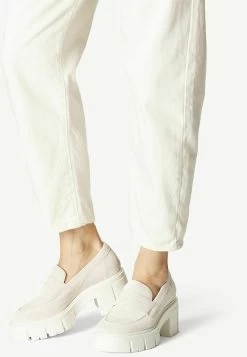 Tamaris Mocasines - Ivory Suede