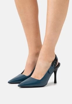 Furla Sign Slingback - Tacones - Blue