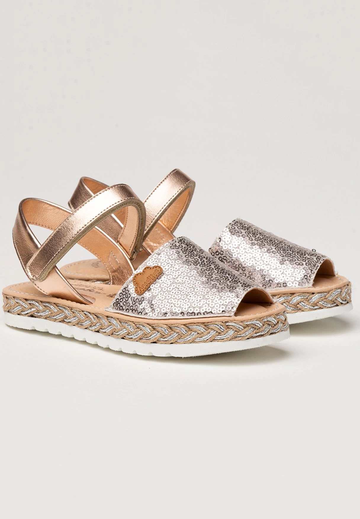 Ibicenca Glitter -Sequins - Sandalias - Nude 5 Ibicenca Glitter -Sequins - Sandalias - Nude - Imagen 3