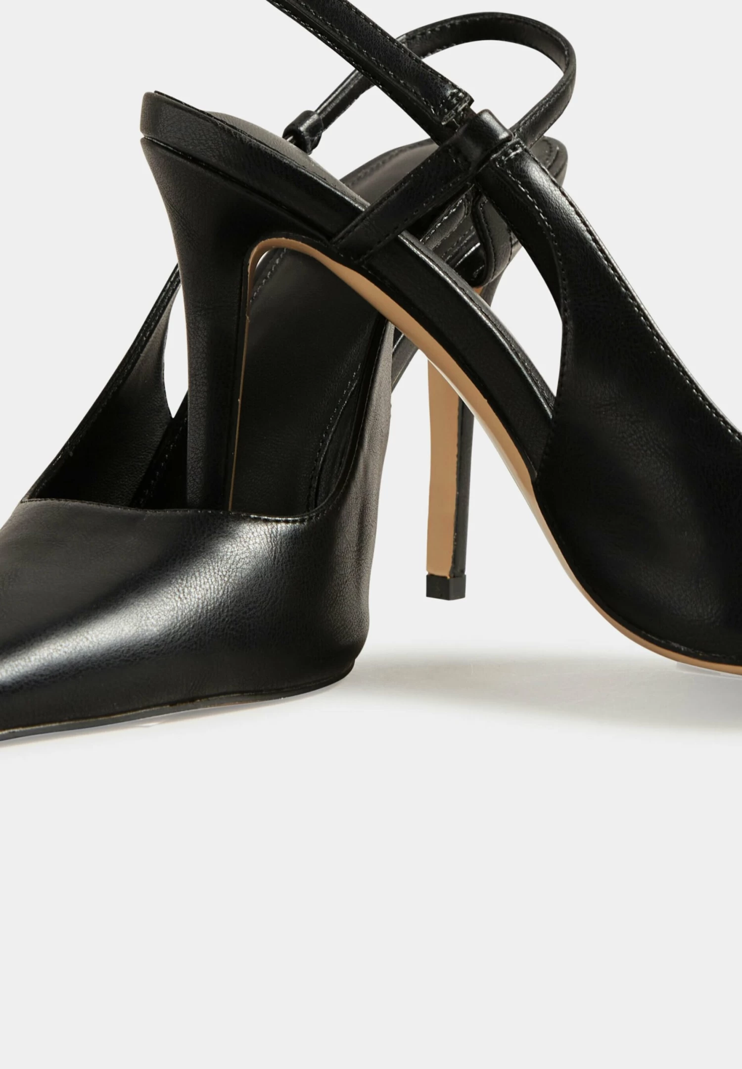 Sling Back Court - Zapatos Altos - Black 8 Sling Back Court - Zapatos Altos - Black - Imagen 6