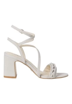 S.Oliver Sandalias De Tacón - Lt Grey -Zapato Tienda d522d9c31a8a40a49e41986be810bf01