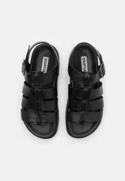 YOURTURN Leather Unisex- Sandalias - Black 11 YOURTURN Leather Unisex- Sandalias - Black -Zapato Tienda d6eb6d64bf7b4cc6b81b3f9fbbed0078