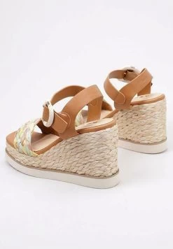 Tokio - Sandalias De Tacón - Camel -Zapato Tienda d811f72eef7848ec92d0eceac4510b85
