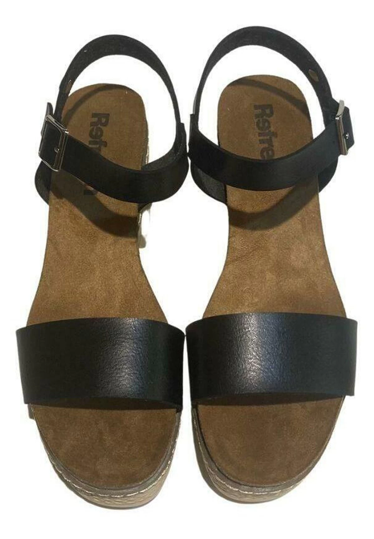 Refresh Sandalias Con Plataforma - Brown 4 Refresh Sandalias Con Plataforma - Brown - Imagen 2
