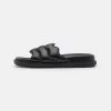 Marni Fussbett Shoe - Sandalias Planas - Black -Zapato Tienda db476e02c96948ad814716efad463163