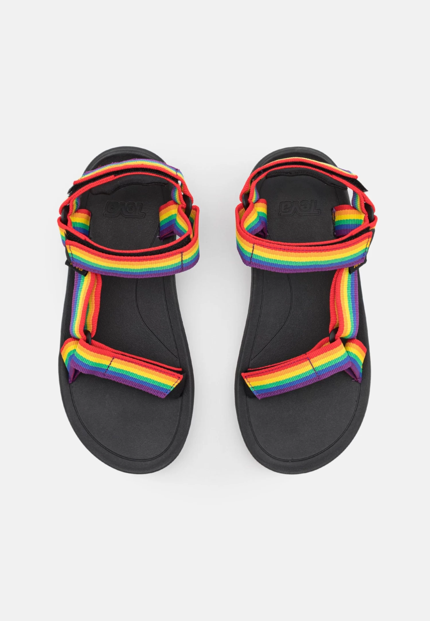 Teva Hurricane Xlt 2 Unisex - Sandalias De Senderismo - Rainbow/Black 6 Teva Hurricane Xlt 2 Unisex - Sandalias De Senderismo - Rainbow/Black - Imagen 4