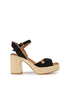 Marsella - Sandalias Con Plataforma - Black