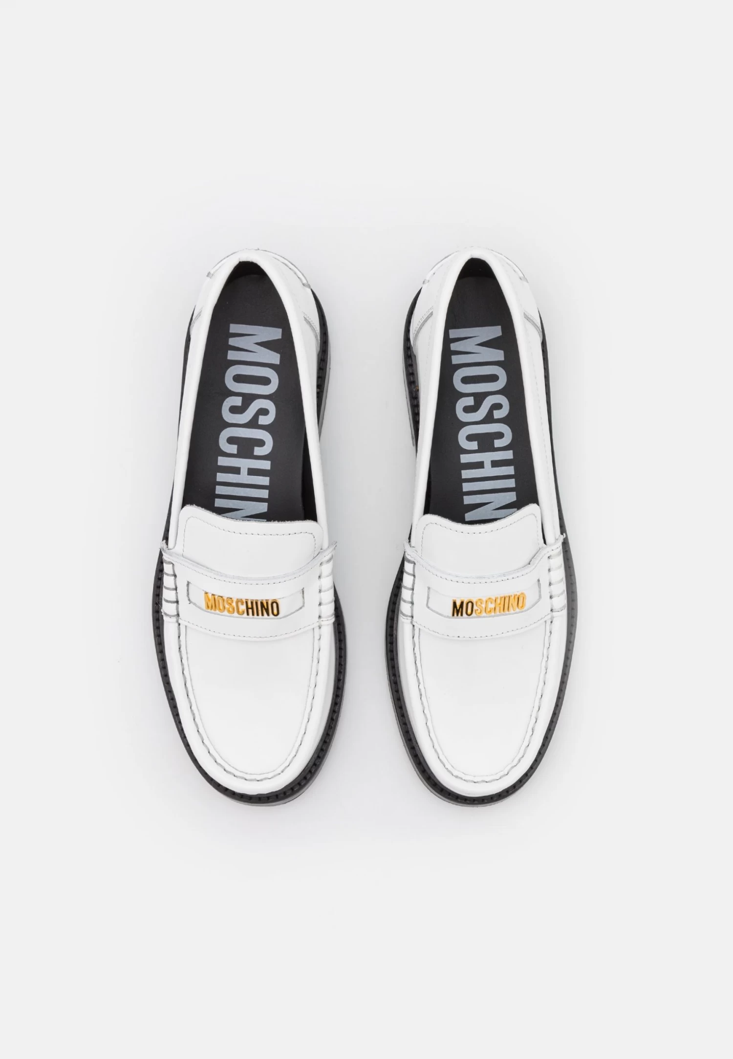 MOSCHINO Mocasines - Bianco 7 MOSCHINO Mocasines - Bianco - Imagen 5